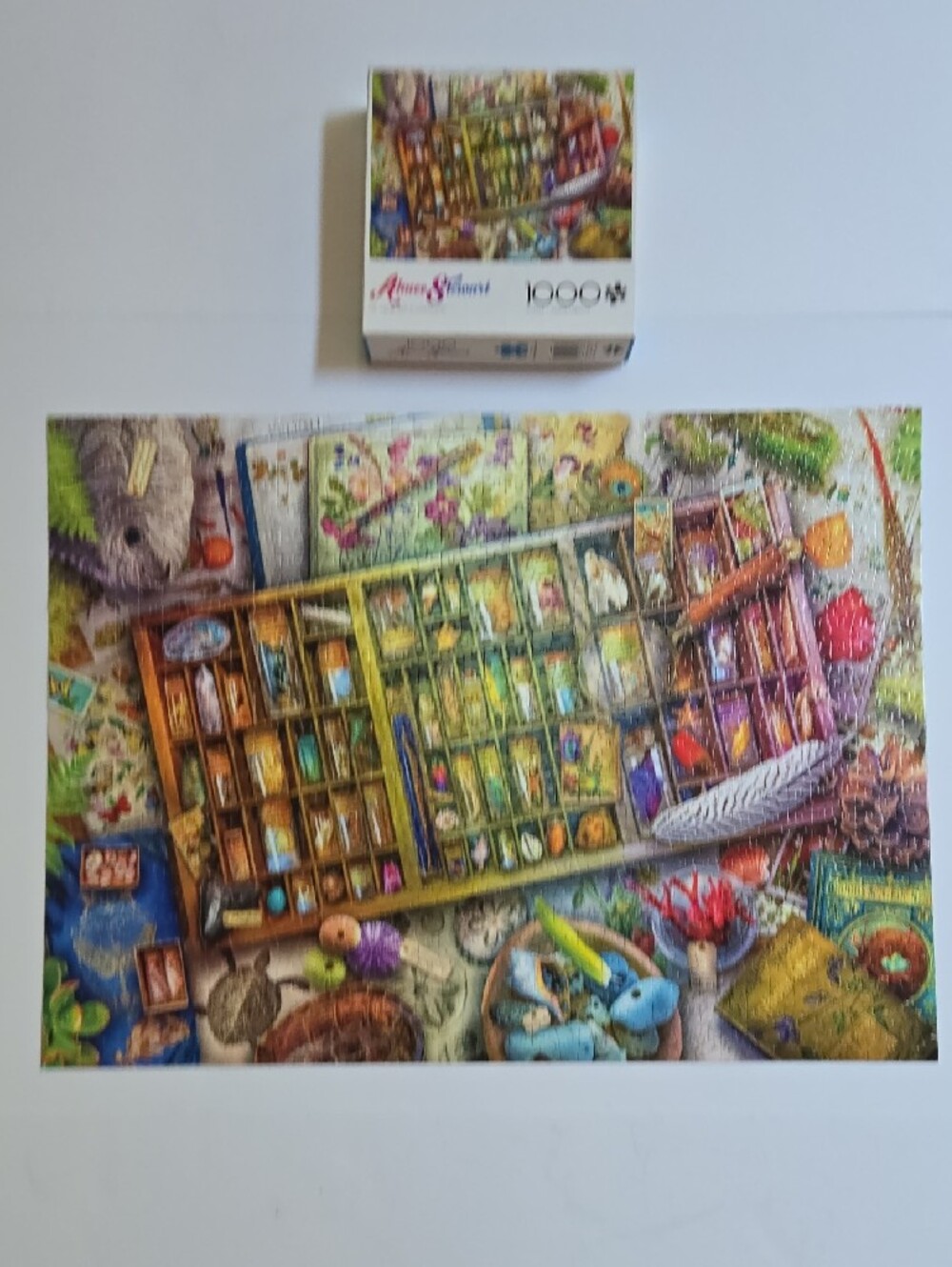 Aimee Stewart Puzzle Buffalo The Naturalist's Collection Jigsaw Puzzle 1000 Pcs - Picture 5 of 16
